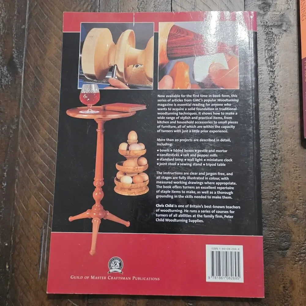 Woodturning Books Mike Darlow Richard Raffan Chris Child Phil Irons Lot Of 5